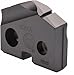 Allied Machine & Engineering 1C51A-0027 TiAlN Coated C5 Carbide (P40) Original T-A Drill Insert, Series 1, 27/32" Diameter (Pack of 2)