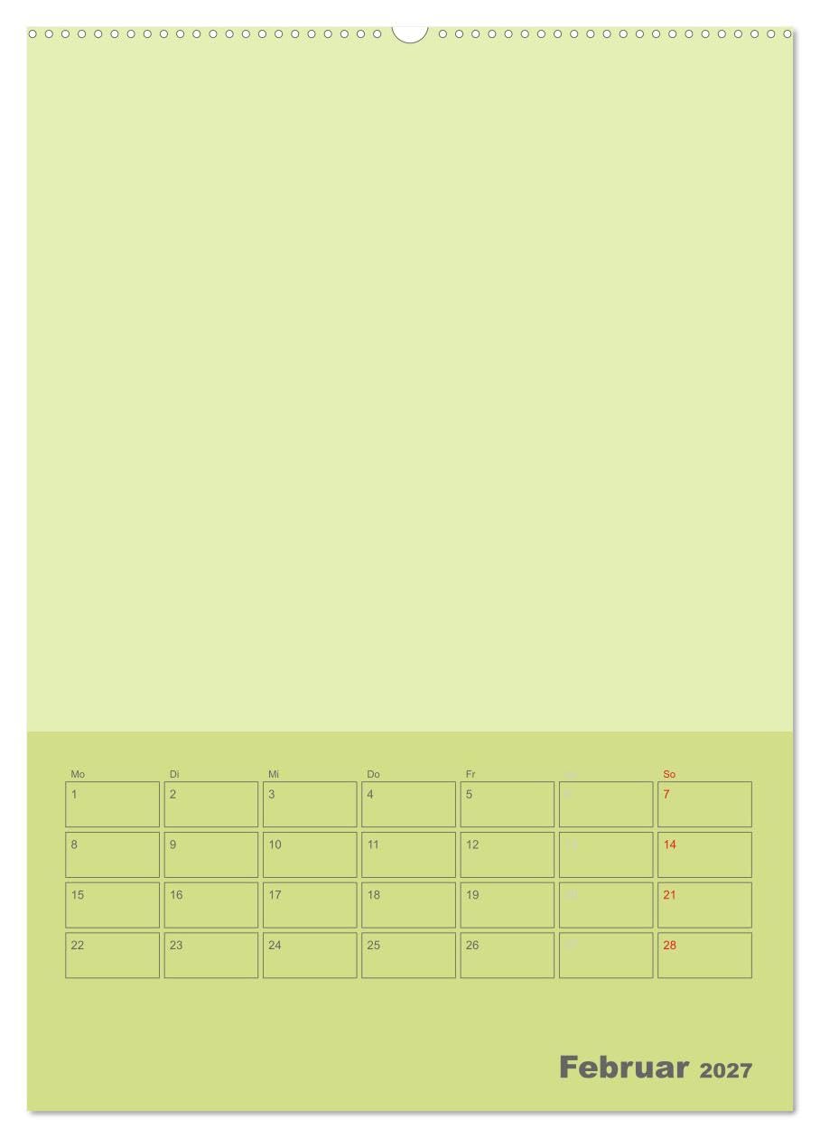 CALVENDO - Bastel Terminkalender (Wandkalender 2027 DIN A2 hoch), Monatskalender: Termine haben wir alle! Dieser Bastel Kalender bietet die Möglichkeit ihn selbst zu Gestallten und Ihren Kreativen Ide