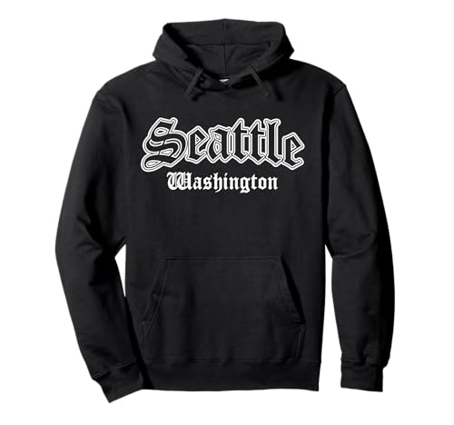 Seattle Washington Souvenir Pullover Hoodie