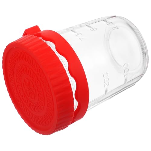 TIDTALEO Vaso Vidrio para Yogur y Avena Tazón Hermético Portátil para Oficina y Actividades Capacidad Adecuada para Adultos Ligero Color