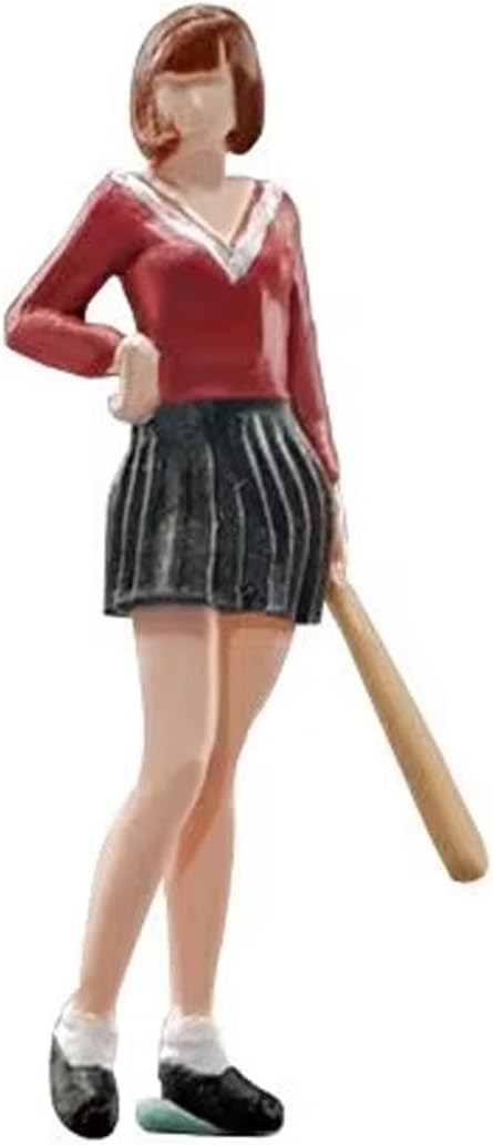 Tiny Resins Collectible Figures 1:64 Scale Colored Detail Ideal for Model Scene Craft Room and Miniature Displays Collectible Miniatures for Model Train Scene