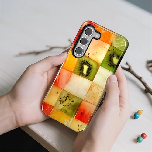 Yuning419 Case Compatible with Samsung Galaxy S23, Hybrid 2-Layer Hard Shell Protection Case, Shockproof Protective Tough Phone Cover, Fruit Platter by Yuning419 - Image 6