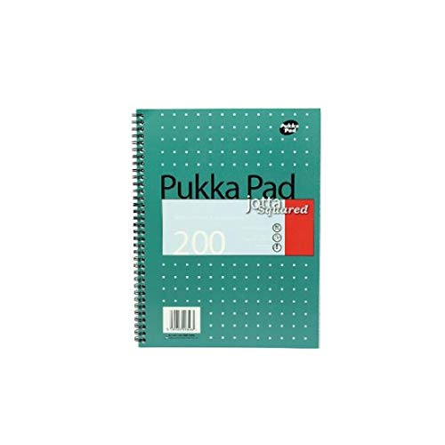 Pukka Pad Notitieboek, A4, metallic, geruit, 3 stuks