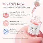 medicube PDRN Pink Peptide Serum, Pink glow serum, Peptide, Niacinamide, Hydrating & Moisturizing & Firming, Uneven Skin Tone, Korean Skincare | 1.01 fl.oz. (1.01 fl.oz., Rose PDRN (Vegan))