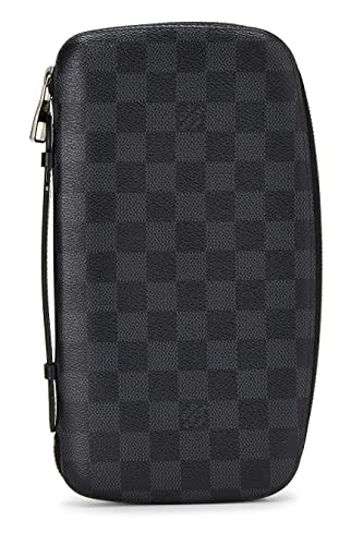 Louis Vuitton, Pre-loved Damier Graphite Atoll, Black