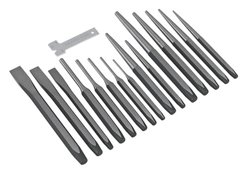 Sealey AK9216 16 Piece Punch and Chisel Set