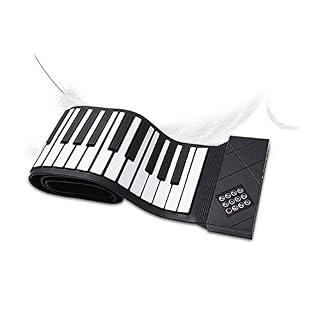 GUOQING Roll Up Piano Portable 88 Keys Piano Electronic Digital Keyboard Roll Piano - Les Beatles, Paul McCartney, John Lennon, RIngo Starr, George Harrison GUOQING Roll Up Piano Portable 88 Keys Piano Electronic Digital Keyboard Roll Piano – Image 2
