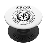 SPQR Empire romain Sénat et symbole du peuple romain PopSockets PopGrip Interchangeable
