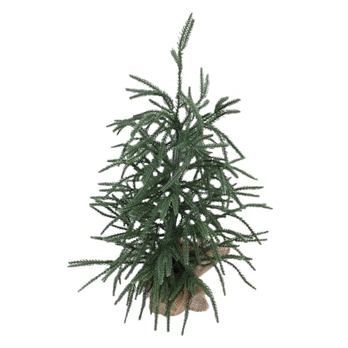 Árbol de Navidad artificial pequeño para decorar centros de mesa en salones 2