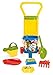 Wader Lot de 8 Jouets Paw Patrol avec Panier, Seau, Carafe, Tamis, Pelle, râteau et 2 moules à Sable, 10128273, Noir
