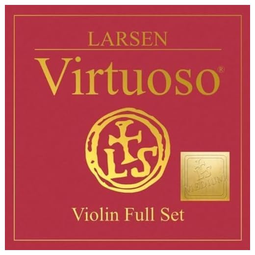 LARSEN STRINGS Cuerdas para violín Virtuoso – Medium