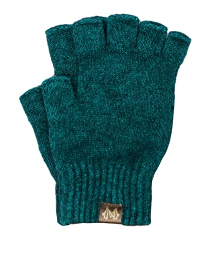 Guantes sin dedos de lana possum para manos frias y pantallas tactiles