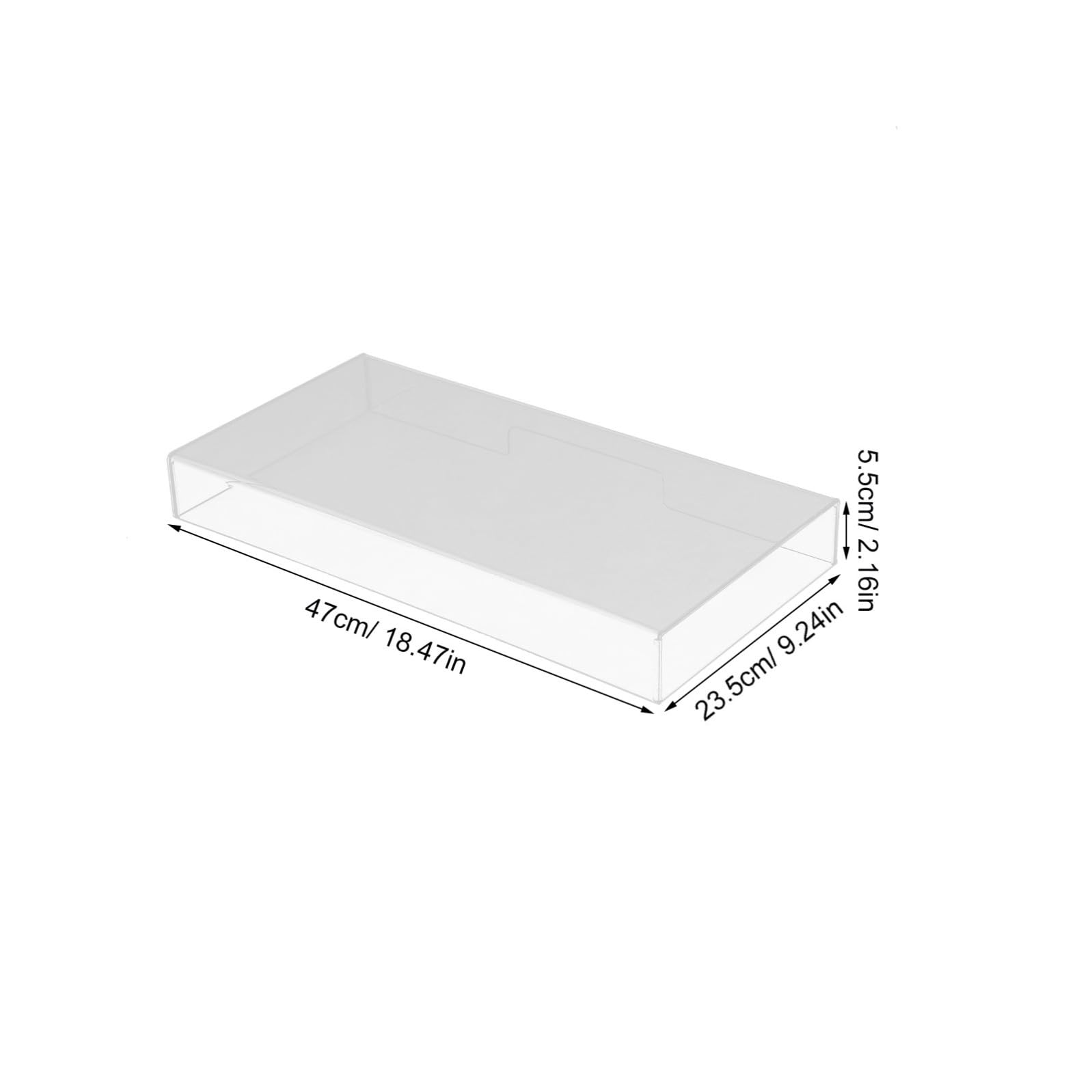Copertura Antipolvere per Tastiera in Acrilico Trasparente, Protezione Resistente e Facile da Pulire per Tastiere Meccaniche da Desktop