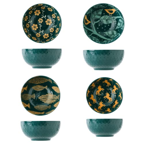 Ciotole Da Colazione Lime Sao – Set Da 4 In Porcellana, 15,5 Cm, Perfette Per Dessert, Snack O Cereali, Stile Moderno E Colorato - Foto 4