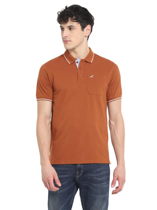 Polo Collar T-Shirt for Men with Pocket
