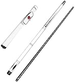 HUIYAN Pool-Billardqueues 58 Zoll 19-20 Unzen Handcraft Ahorn Holz Billard Pool Queue Mit 10,8 Mm Spitzen | 1/2 Jointed Billiard Cue 1/2 Jointed Billiard Cue Billardqueues (Color : White(5pcs))