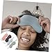 Ipetboom 4pcs Double-Sided Sleep Mask Set Ice Silk Eye Cover for Seasons Lightweight and Breathable Eye Shade for Travel and Naps