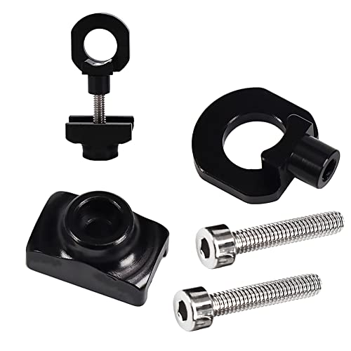 Kigauru Bicycle Chain Tensioner Aluminum Alloy Fasteners Diameter 10Mm Single Speed Adjuster Chain Tension Adjuster Cnc Folding Road Bike Fixed Tension Tools #TOP4