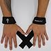 Chrisitian Inspired Powerlifiting Wrist Wraps; Embroided Proverbs 27:17, 