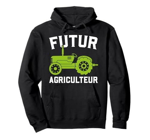 Futur Agriculteur Tracteur Humour Cadeau Agriculteur Sweat à Capuche