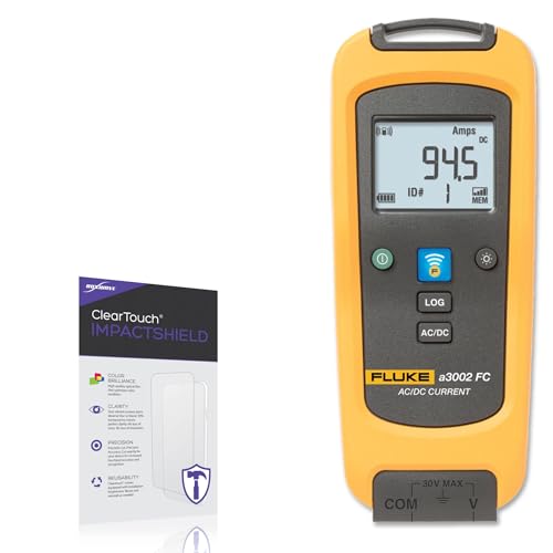 BoxWave Screen Protector Compatible with Fluke a3002 FC - ClearTouch ImpactShield (2-Pack), Impenetrable Screen Protector Flexible Film