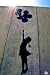 Palestine Balloon Girl Banksy Poster 12x18 inch