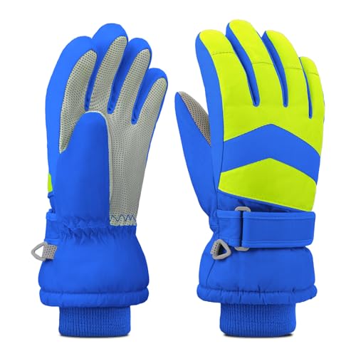 Leeboom Skihandschuhe Kinder Handschuhe Kinder wasserdichte...
