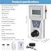 Helivivfy Portable Turbidimeter, Handheld Turbidimeter Measuring Range 0-200 NTU LCD Display with Backlight for Swimming Pool Laboratory Water Turbidity Measurement and Water AnalysisIndustry