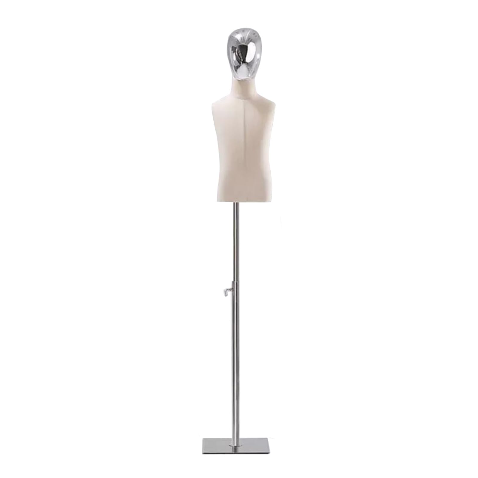 Modèle magasin de vêtements enfant buste lin avec accessoires démontables