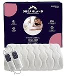 Dreamland Cosy Dreamer Electric Blanket - Heated Underblanket with Italian Cotton, Intelliheat Technology, 6 Heat Settings, Overheat Protection & Machine Washable, 160 x 152cm - King Size