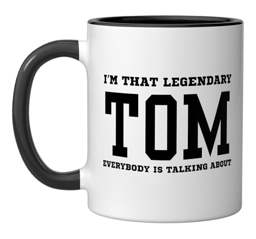 Taza Cerámica 11 Onzas Negro y Blanco miniatura 1