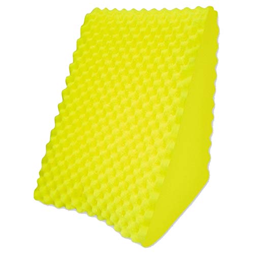 Recosto Triangular Recoste Bem, Duoflex, 100% poliéster, Bege, Medida 38x38x53 cm