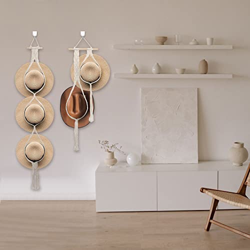 Cowboyhuthalter Aus Metall – 6-teilig, Wandmontage, Für Westernhüte & Mehr