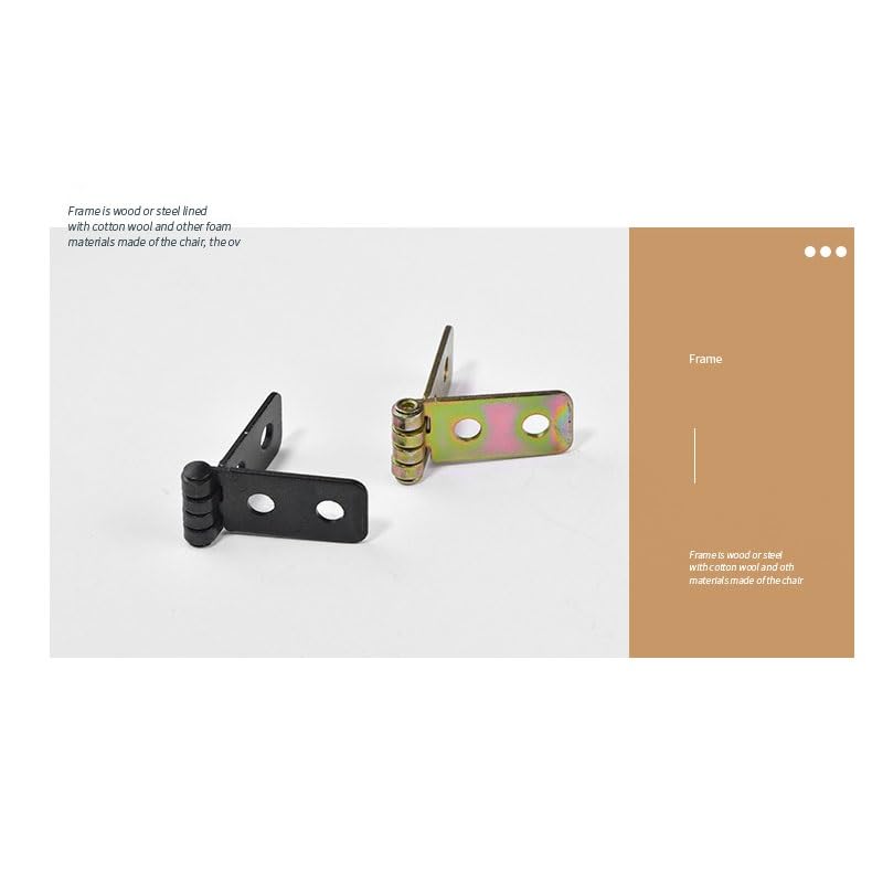 Boîte en bois pliante multifonctionnelle dotée d'une charnière plate robuste - 4