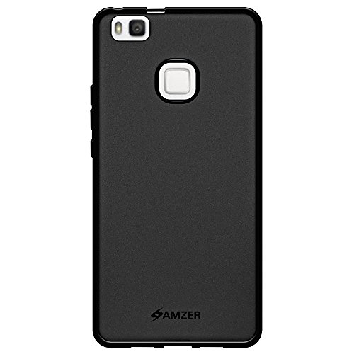 AMZER Pudding Soft Gel TPU Skin Fit Case for Huawei P9 Lite - Black