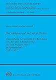  Die Athleten und der Vikar Christi: Untersuchung zur Semantik der Beziehung zwischen dem Johanniterorden und dem Heiligen Stuhl (1393–1503) (Münchener Theologische Studien: I. Historische Abteilung)