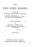 The Two Noble Kinsmen