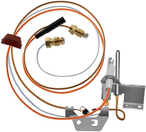 9003542 NAT Gas Pilot Assembly,190-Degree CPilot for 100109295,9003542005,18324-190, 9003542 Water Heater Pilot Assembly Fit for A.O.Smith, Kenmore, State GS and GSX Natural Gas Water Heater