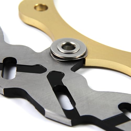 KonerStone Bremsscheiben vorne für Yamaha XP XP TMAX 500 2004-2007/XP TMAX 530 2012-2015 ABS 2012-2019 Disc Disc Zubehör Ersatzteile T MAX500 T MAX530 T-MAX 500 530 Gold 2005 2006