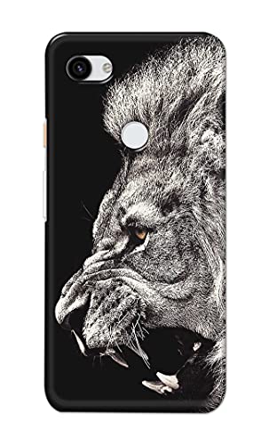 Image of Roaring Lion Hard Back Case Cover for Google Pixel 3A, G020A, G020E, G020B Back Cover -(J5) VNS2225