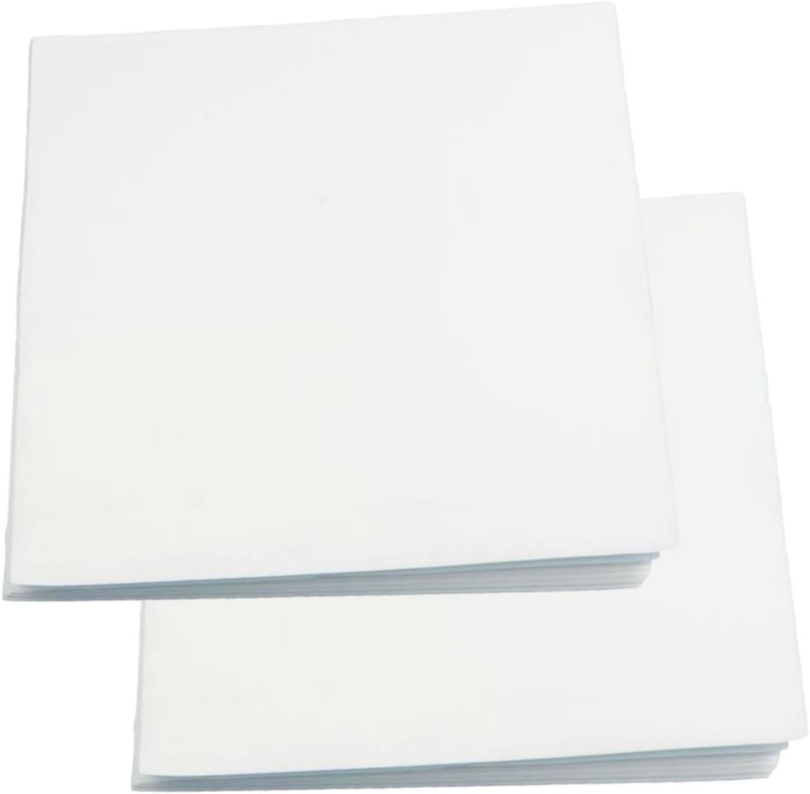 BESPORTBLE 300pcs Thick Bird Cage Liner Pads Absorbent Urine Mat for Parrot and Bird Cages Paper Liners for Easy Cleanup and