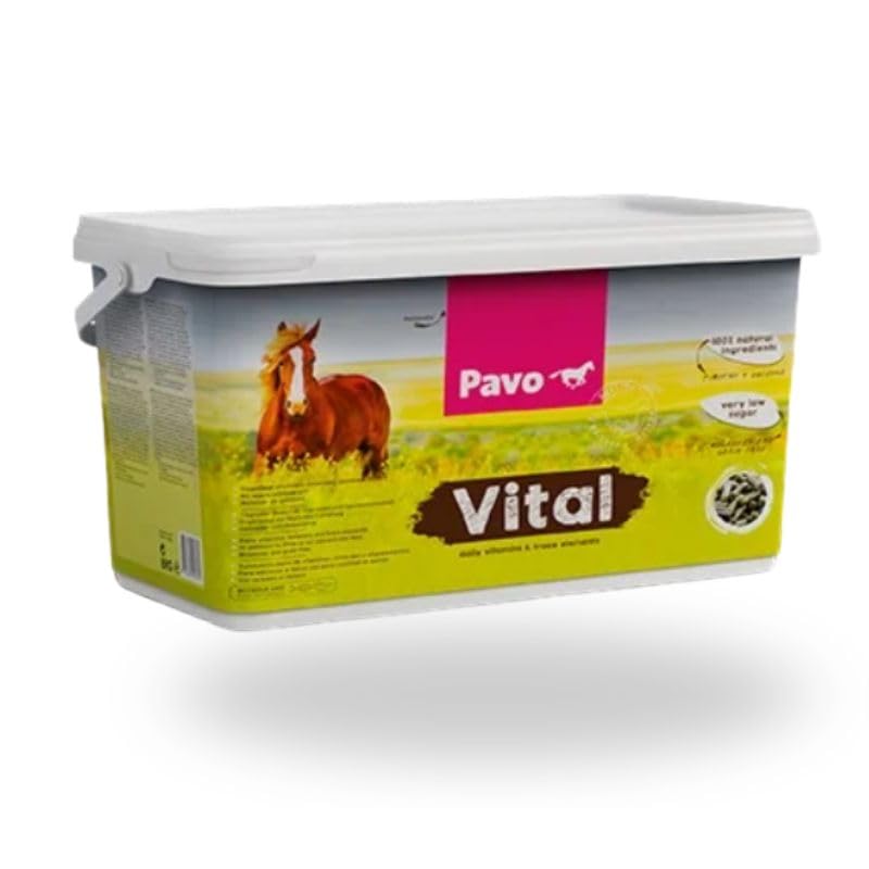 PIUMER - Suplemento para Caballos | Pavo Vital Cubo de 8 kg | Salud para tu Caballo
