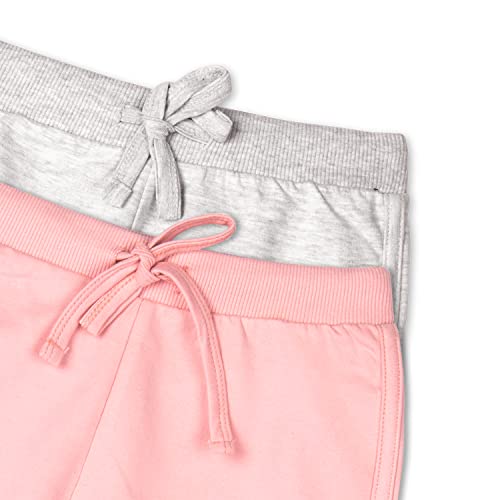 Image of Real Basics Premium Cotton Printed Shorts for Girls (Pack of 2)
