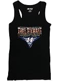 NASCAR Womens Black #14 Tony Stewart Genuine Speed Racing Tank Top T-Shirt LG