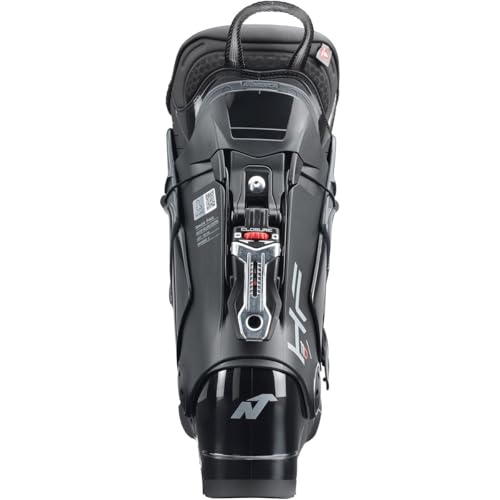 Nordica HF 110 Men\'s Wide Fit Easy Entry Alpine Ski Boots (Black/Anthracite/Red, 29.5)