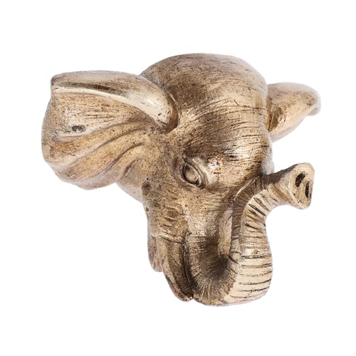 Vaguelly Fontana del Cortile Fontana d'Acqua Spray ugelli Fontana Solare da Muro centrotavola Elefante per Shower Perline galleggianti per vasi centrotavola Resina Golden