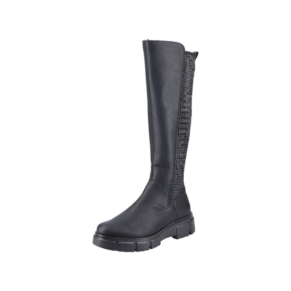 Rieker X2990, Fashion Boot, schwarz,