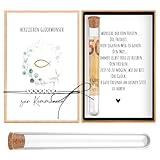 Hestya Kommunion Geldgeschenke für Jungen Mädchen Geschenke zur Kommunion Karte mit Reagenzglas Kommunionsgeschenke für Jungen Mädchen Erstkommunion Geldgeschenke Verpackung aus Holz(Eukalyptus)