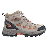 Propét Men's Ridge Walker Hiking Boots, Gunsmoke/Orange, 13 X-Wide US