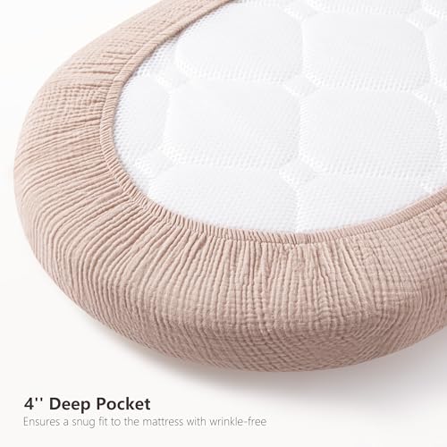 Drap housse couffin doux anti-irritation pour bébé - 5